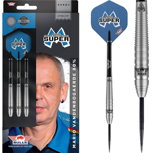 *Bulls Mario Vandenbogaerde Darts - Steel Tip - 80% 23g