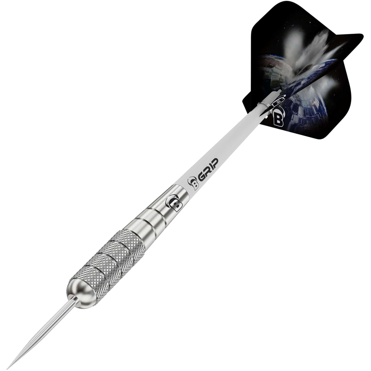 BULL'S Meteor Darts - Steel Tip - 80% Tungsten - MT10 - Front Knurl 26g