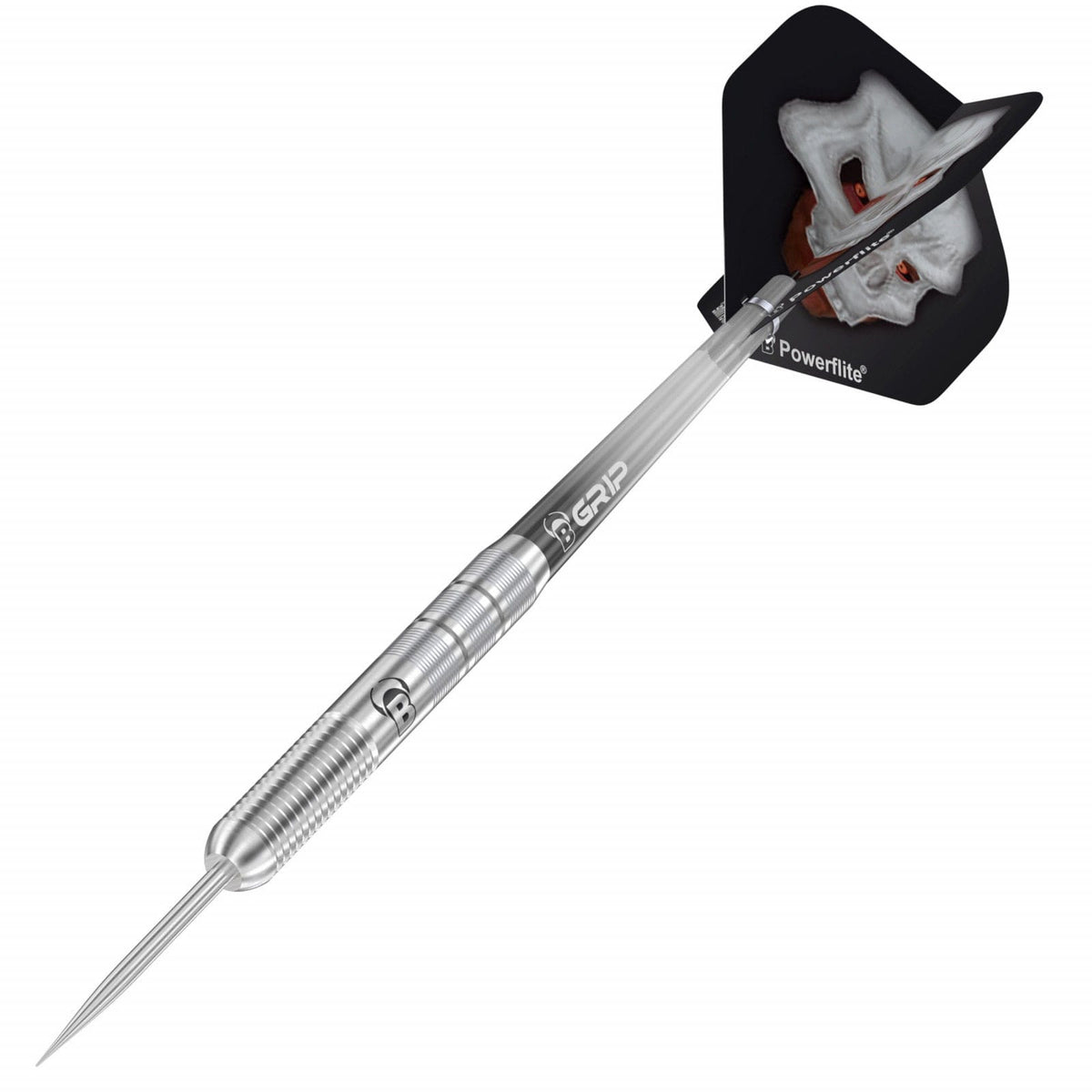 BULL'S Phantom PT1 Darts - Steel Tip - 80% Tungsten - Front Shark