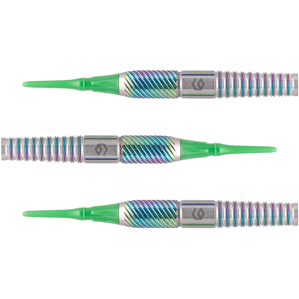 Caliburn Player Darts - Soft Tip - 90% - Rainbow Coating - Ivan 18g