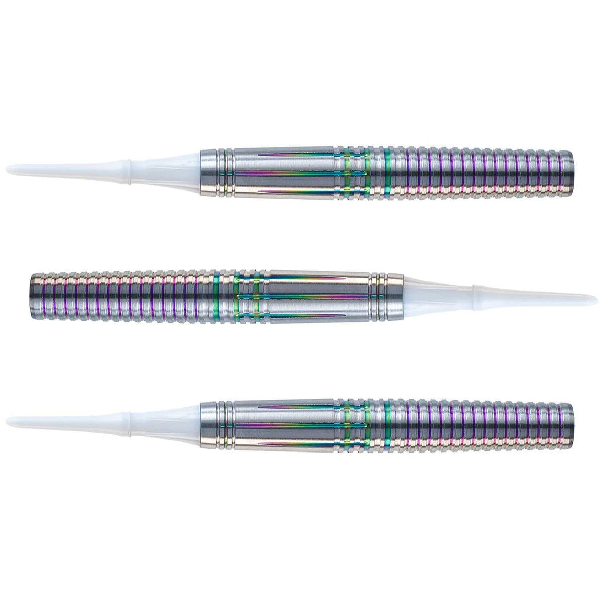 Caliburn Jaguar Darts - Soft Tip - 90% - Rainbow