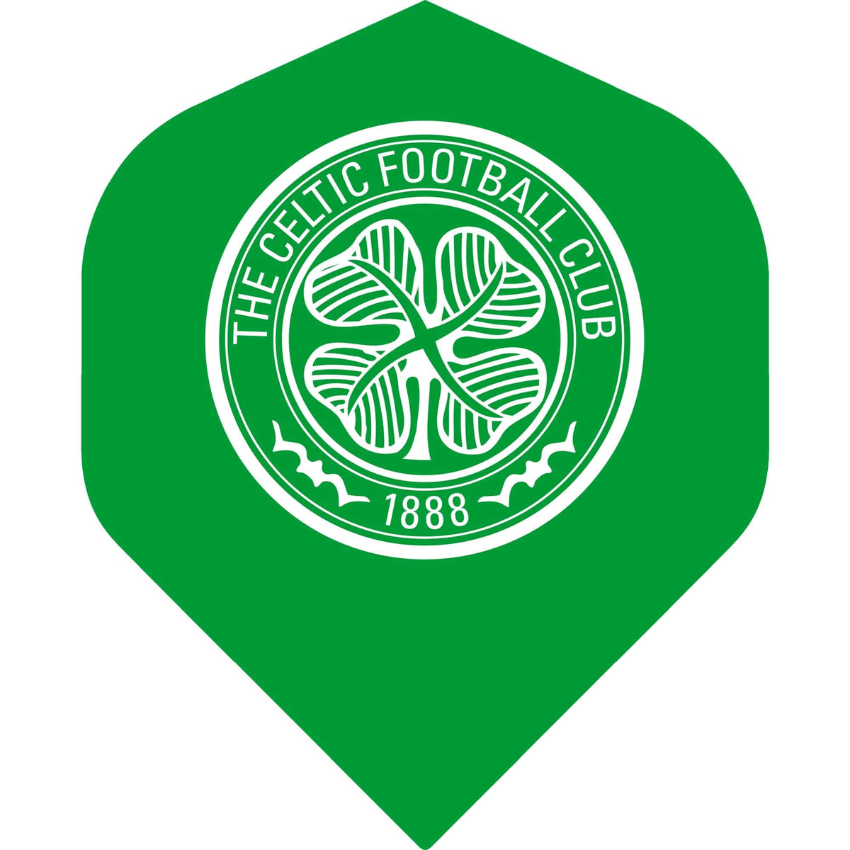 Celtic FC Dart Flights - 100 Micron - No2 - Std - F2 - Crest