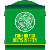 Celtic FC Dartboard Cabinet - Official Licensed - Celtic - C2 - COYB