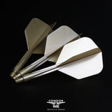 Condor AXE Metallic Dart Flights - Small - Champagne Gold