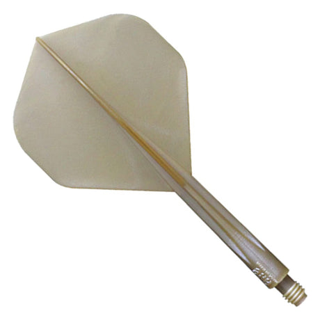 Condor AXE Metallic Dart Flights - Standard - Champagne Gold Short