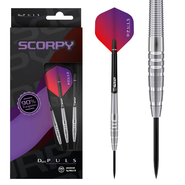 DPuls Scorpy Darts - Steel Tip - 90% Tungsten 23g
