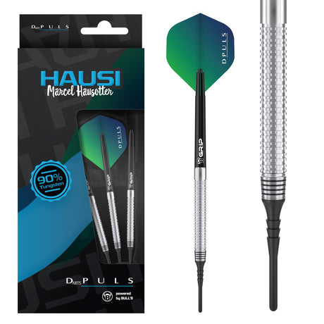 DPuls Hausi Darts - Soft Tip - 90% Tungsten - Marcel Hausotter 20g