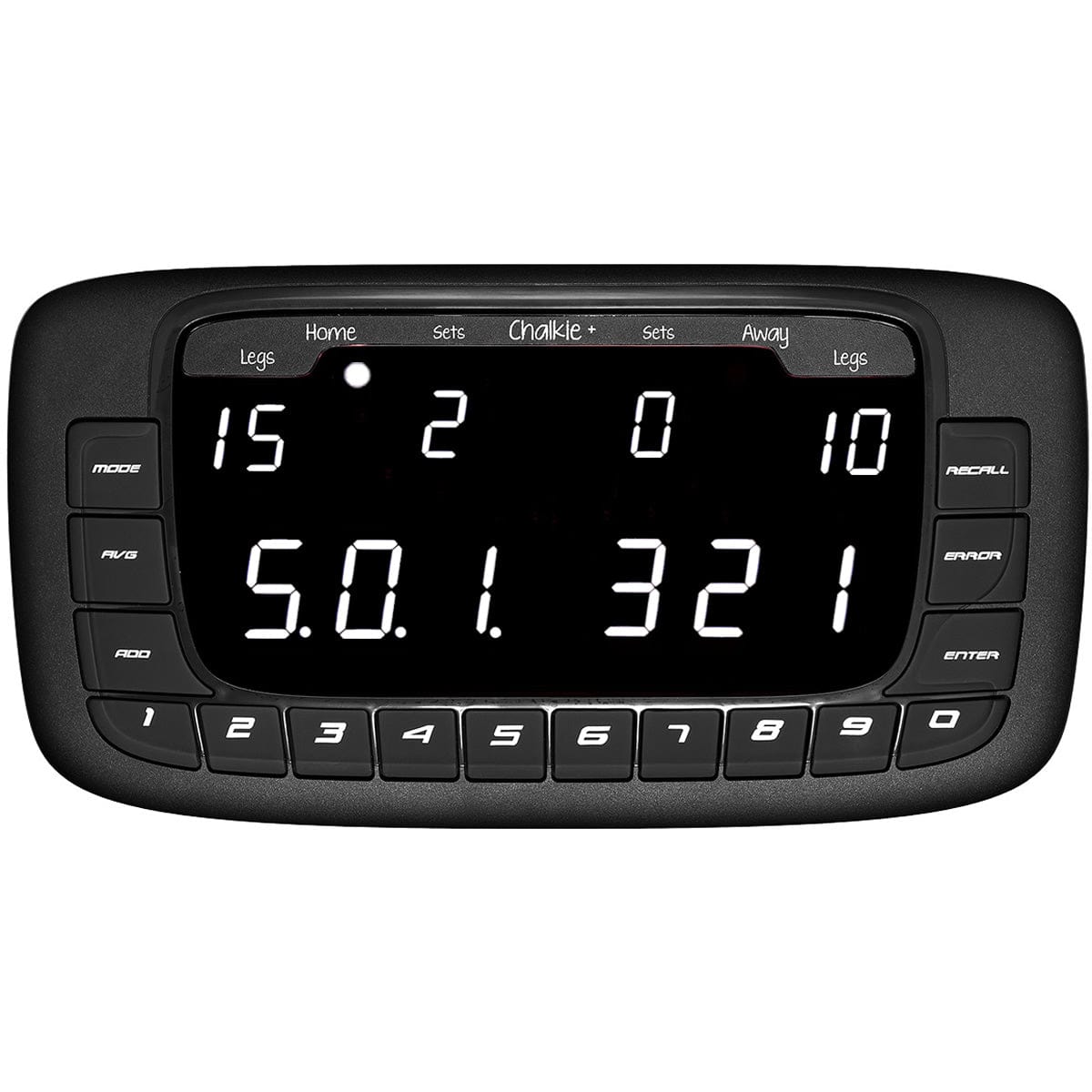 Dart Scorer - Electronic Scoring System - Chalkie Plus - Black Edition AUS Plug