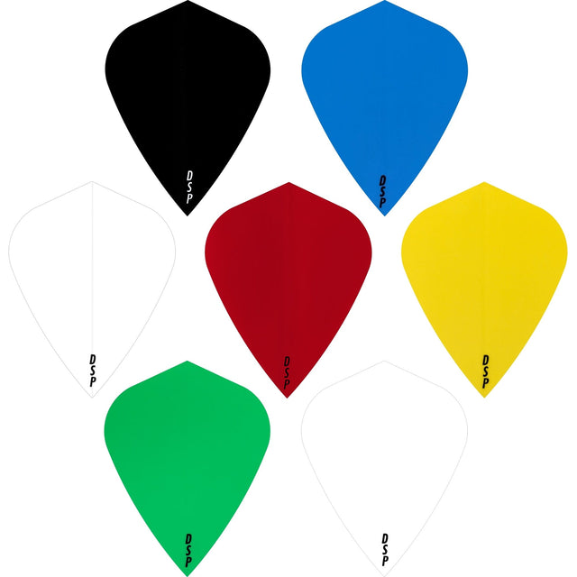 *Dart Flights - Poly Plain Original - Kite