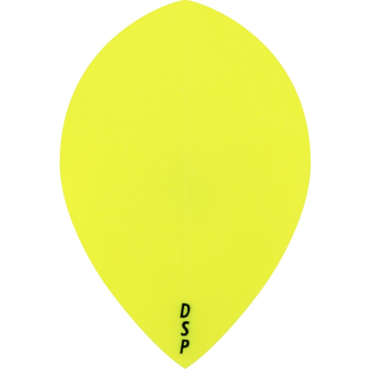 *Dart Flights - Poly Plain Original - Pear Yellow