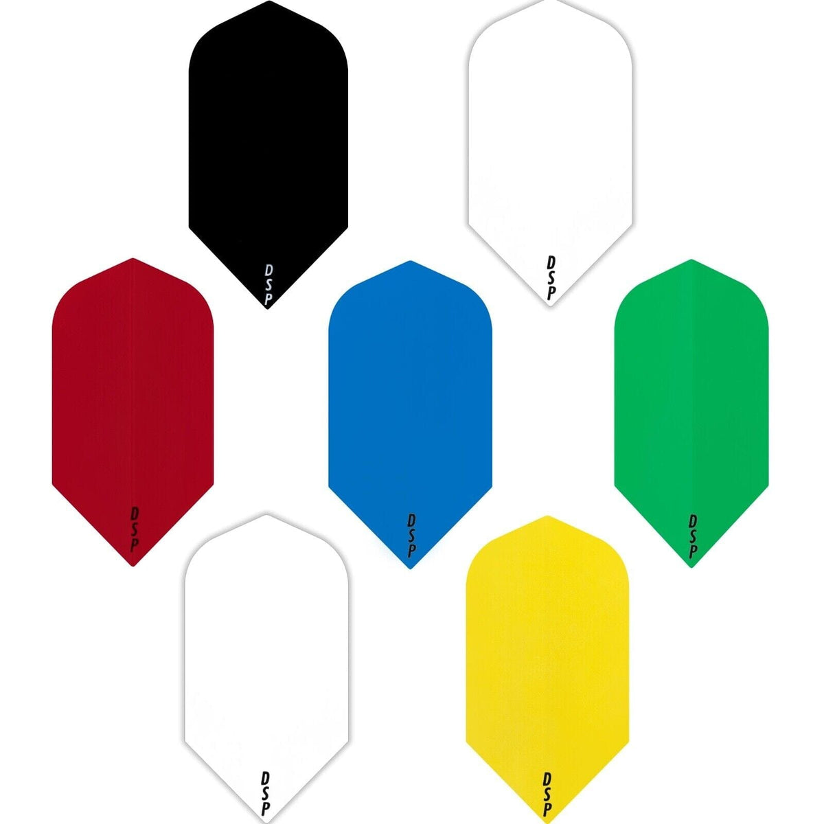 *Dart Flights - Poly Plain Original - Slim