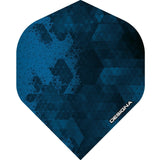 Designa Rock Dart Flights - 100 Micron - No2 - Std Aqua Blue