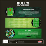 Bulls Football Dartboard - Game Board - Tournament Size Bristle Board