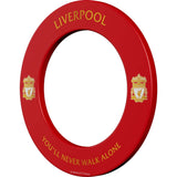 Liverpool FC Dartboard Surround - Official Licensed - LFC - S2 - Red - Gold Crest