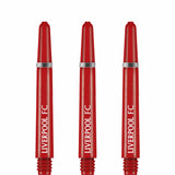Liverpool FC Dart Shafts - Official Licensed - Dart Stems with Springs - LFC - Red Tweenie