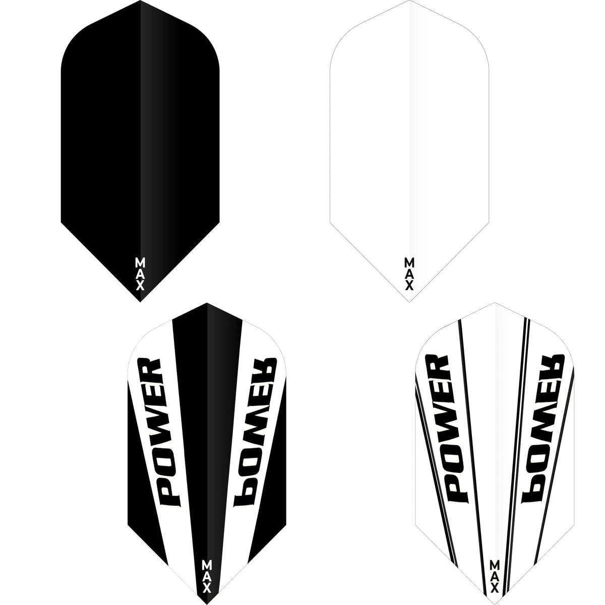 *McCoy Power Max Dart Flights - 150 Micron - Slim - Solid