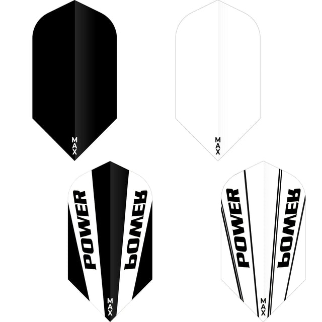 *McCoy Power Max Dart Flights - 150 Micron - Slim - Solid