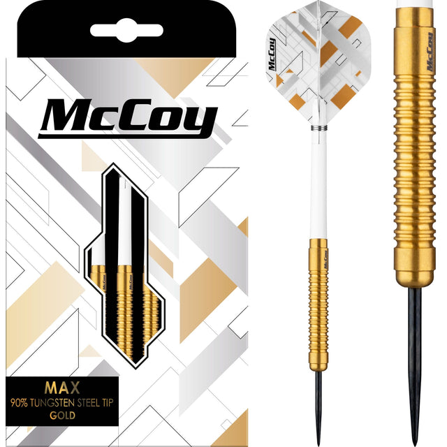 *McCoy MAX - 90% Steel Tip Tungsten - Gold 22g