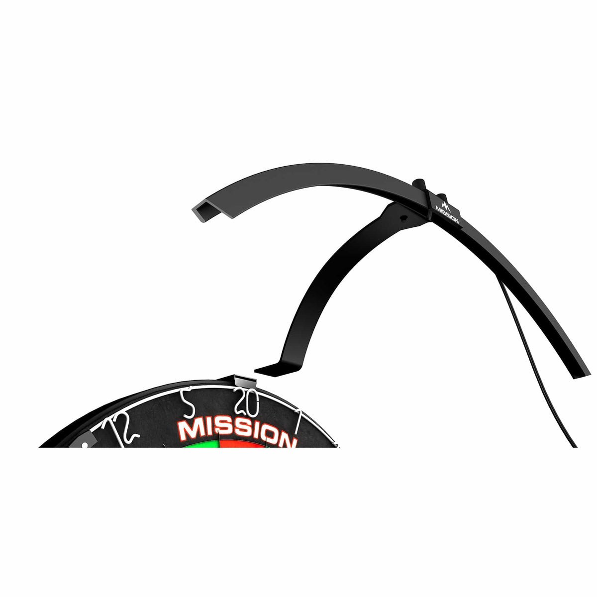 Mission Professional Spring Loaded Wall Clamp - Built In Torus 270 Fittings - Wall Mounted