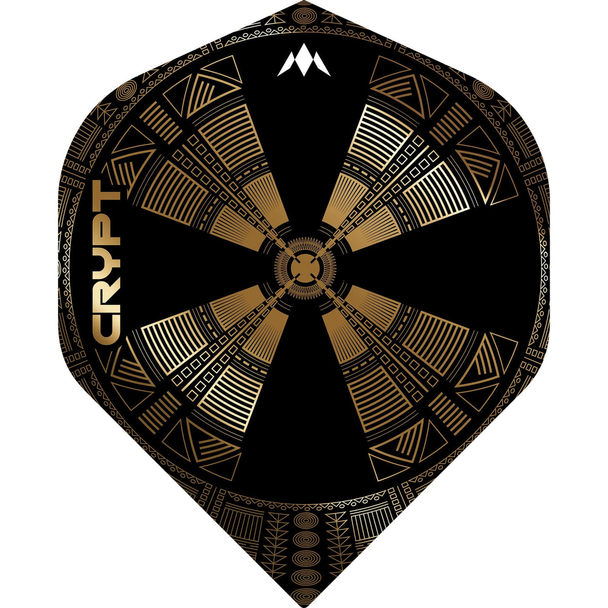 Mission Solo Dart Flights - 100 Micron - No2 - Std - Crypt