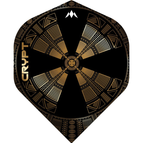 Mission Solo Dart Flights - 100 Micron - No2 - Std - Crypt