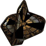 Mission Solo Dart Flights - 100 Micron - No2 - Std - Crypt