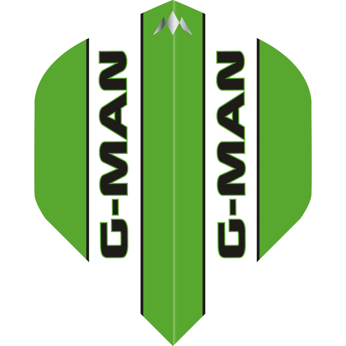 Mission Solo Dart Flights - 100 Micron - No2 - Std - Graham Hall