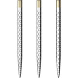Mission Laser Plus - Steel Tip - Lasered Spare Points - Fan Mosaic - Silver 38mm