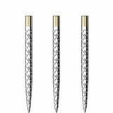 Mission Laser Plus - Steel Tip - Lasered Spare Points - Multi Logo - Silver 32mm