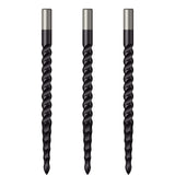 *Mission Lunar CS Dart Points - Spare Points - Rough Cut - Black 38mm
