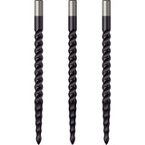 *Mission Lunar CS Dart Points - Spare Points - Rough Cut - Black 40mm