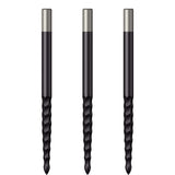 *Mission Lunar FS Dart Points - Spare Points - Rough Cut - Black 38mm