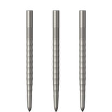 Mission Ripple Dart Points - Steel Tip Replacement Points - Silver 36mm