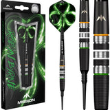 Mission Robyn Byrne Darts - Soft Tip - 90% - Black Titanium 18g