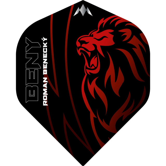 *Mission Solo Dart Flights - 100 Micron - No2 - Std - Roman Benecky