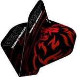 *Mission Solo Dart Flights - 100 Micron - No2 - Std - Roman Benecky