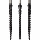 Mission Sniper Points - Steel Tip - Precision Spare Points - Lunar CS - Black 32mm