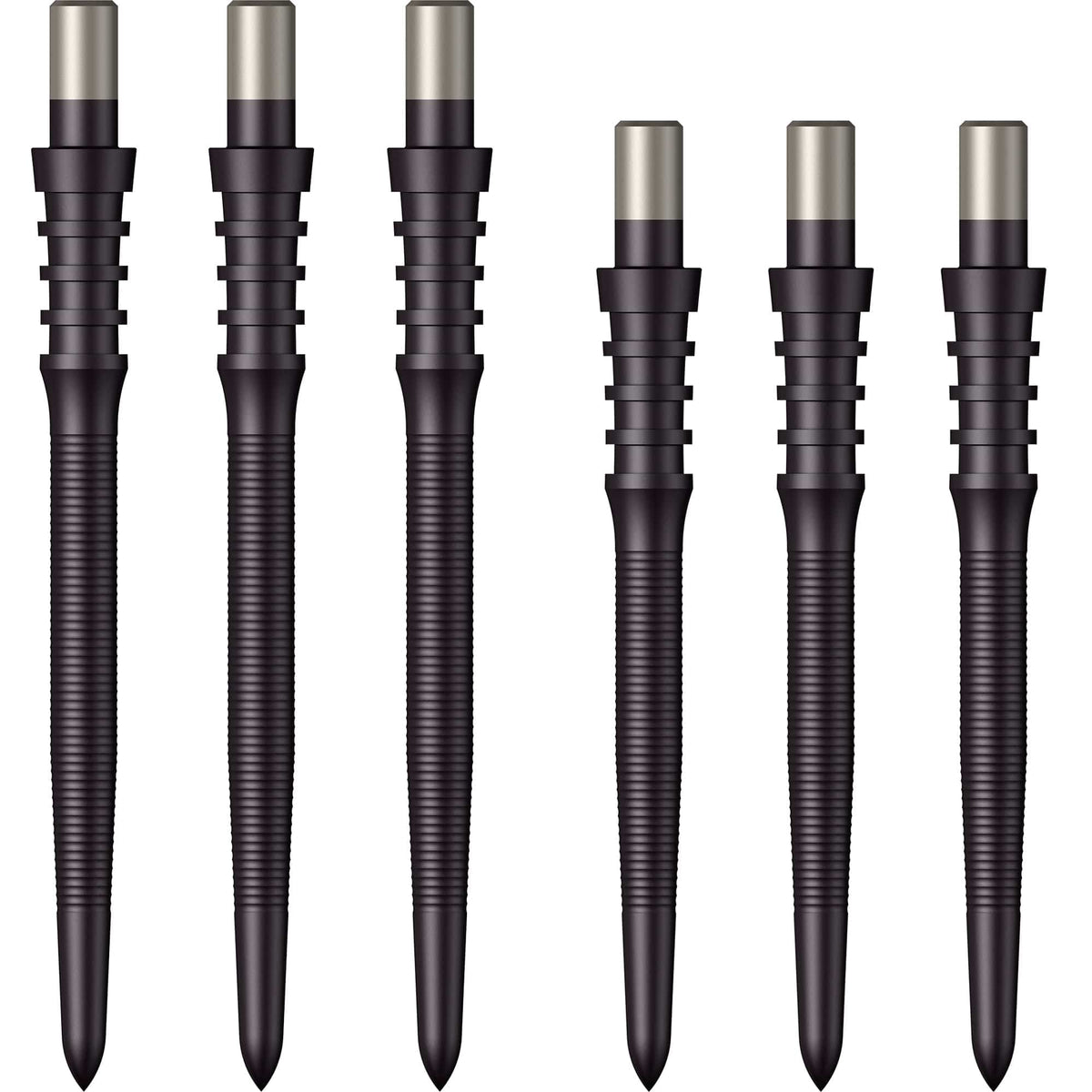 Mission Sniper Points - Steel Tip - Precision Spare Points - Micro Grip - Black