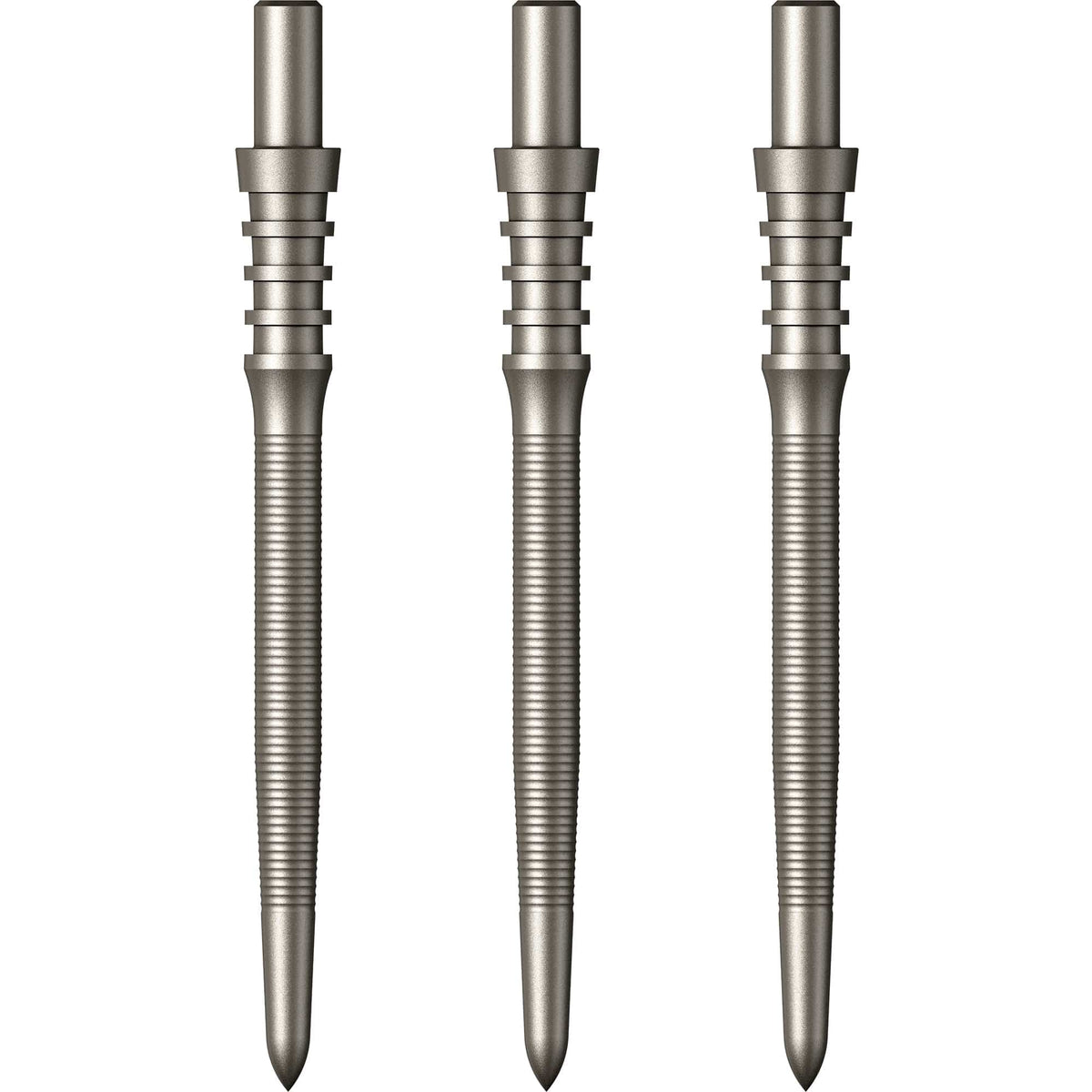Mission Sniper Points - Steel Tip - Precision Spare Points - Micro Grip - Silver 32mm