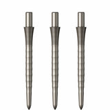 Mission Sniper Points - Steel Tip - Precision Spare Points - Ripple - Silver 28mm