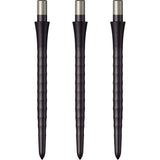 Mission Sniper Points - Steel Tip - Precision Spare Points - Ripple - Black 32mm