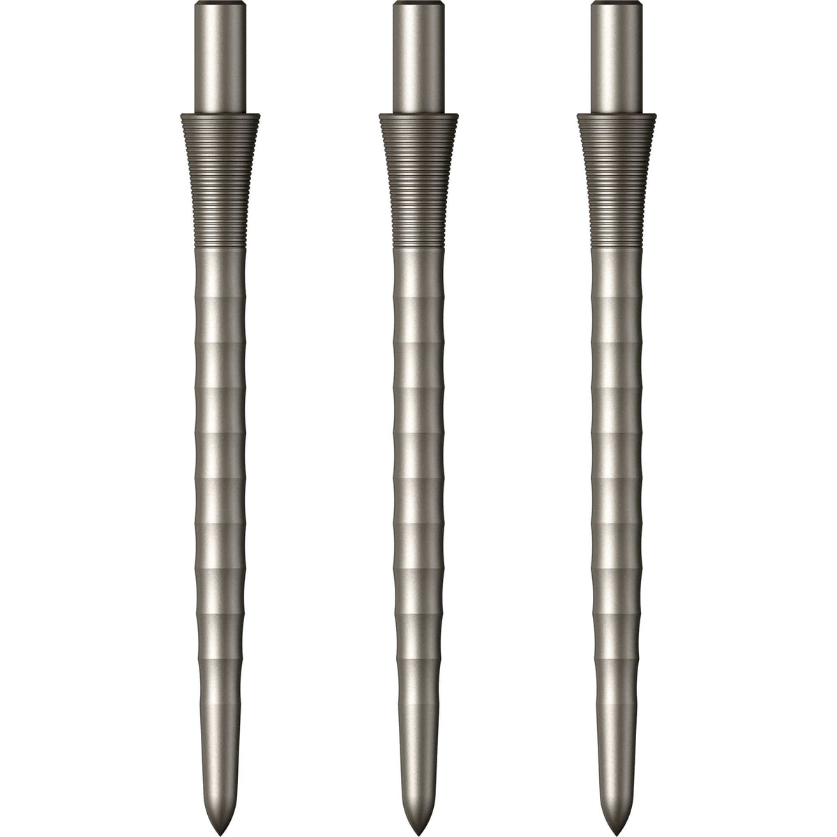 Mission Sniper Points - Steel Tip - Precision Spare Points - Ripple - Silver 32mm