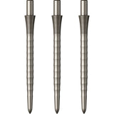 Mission Sniper Points - Steel Tip - Precision Spare Points - Ripple - Silver 32mm