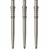 Mission Sniper Points - Steel Tip - Precision Spare Points - Titan Pro - Silver 32mm