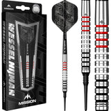 Mission Wessel Nijman Darts - Soft Tip - 95% - Natural 18g