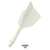 Condor AXE 120 Dart Flights - Narrow - White