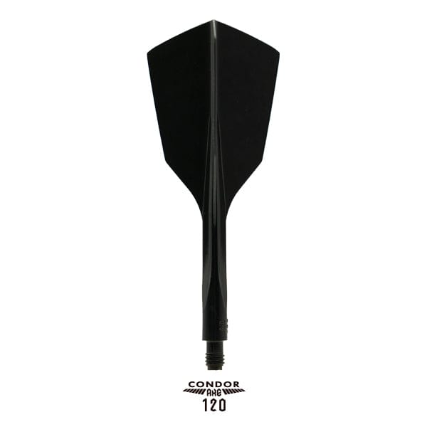 Condor AXE 120 Dart Flights - Narrow - Black