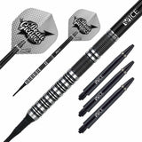 *One80 Beau Greaves Darts - Soft Tip - HD - Black & Silver