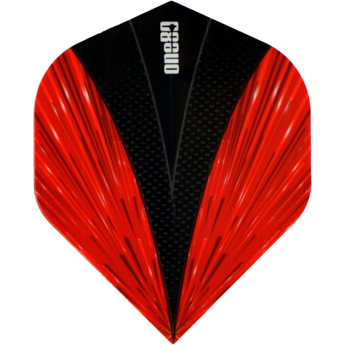 One80 Dart Flights - 100 Micron - Collage Flight - No2 - Std Red