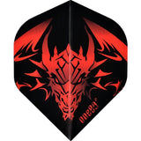 One80 Dart Flights - Jim Williams - 130 Micron - Signature - No2 - Std Red